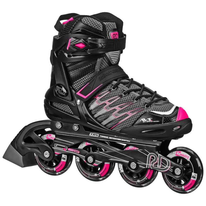Roller Derby Aerio V2 Q-60 Inline Skates – Black/Pink