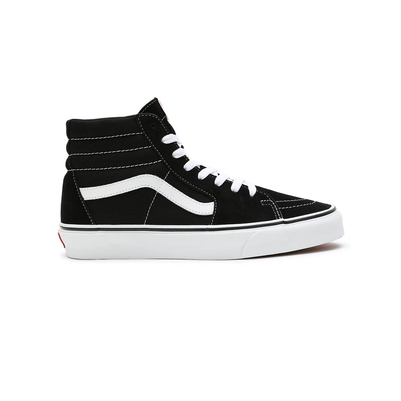 Sk8-Hi Shoes|03.5/W05|04/W05.5|04.5/W06|05/W06.5|05.5/W07|06/W07.5|06.5/W08|07/W08.5|07.5/W09|08/W09.5|08.5/W10|09|09.5|10|10.5|11|11.5|12|13|14|15|BLACK/BLACK/WHITE (B8C)|NAVY (NVY)