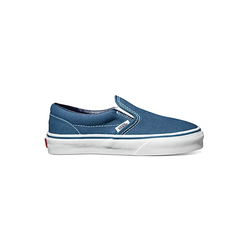 Classic Slip-On Shoes (Kids)|K01|K01.5|K02|K02.5|K10.5|K11|K11.5|K12|K12.5|K13|K13.5|K03|K03.5|K04|NAVY/TRUE WHITE (NWD)|BLACK/BLACK (ENR)|BLACK/TRUE WHITE (6BT)|(CHECK) BLACK/WHITE (EO1)