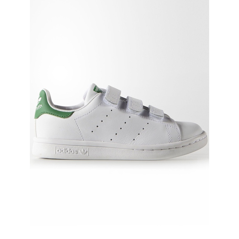 Stan Smith Shoes (Junior)|K01|K02|K03|K11|K12|K13|WHITE/WHITE/GREEN