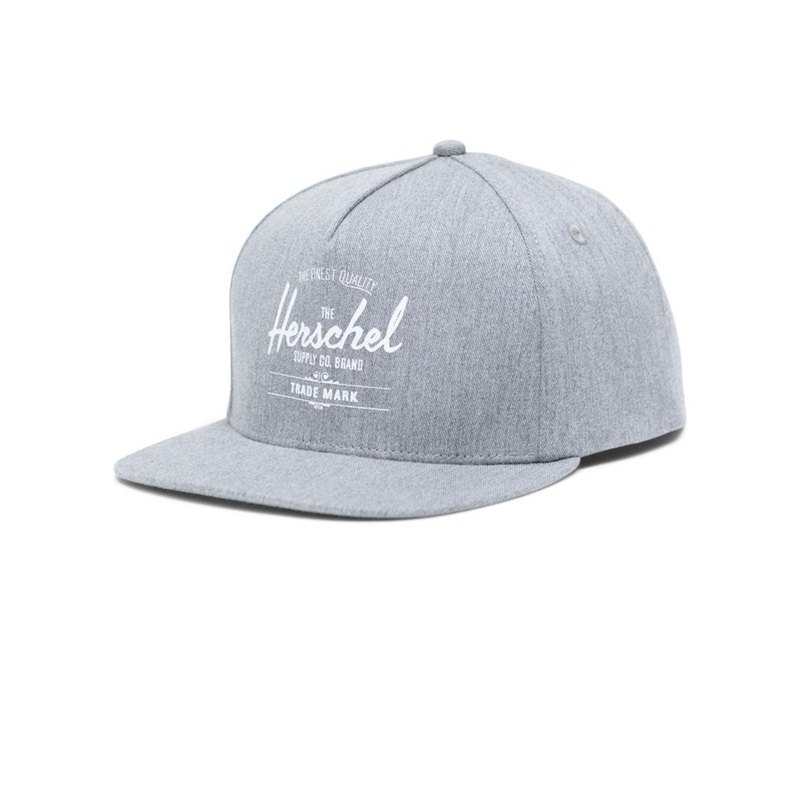 Whaler Snapback Hat|HEATHER GREY (0348)|DUSTY CEDAR/WHITE(1443)|NAVY (0004)|BLACK (0001)