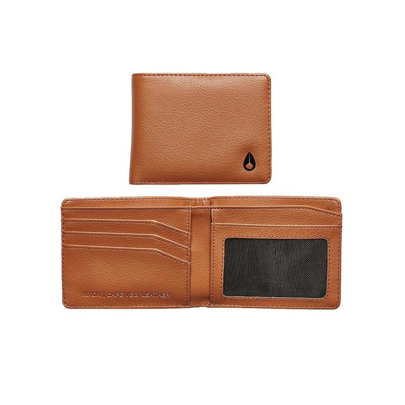 Cape Vegan Leather Wallet|O/S|SADDLE (747)|BLACK (000)|BROWN (400)