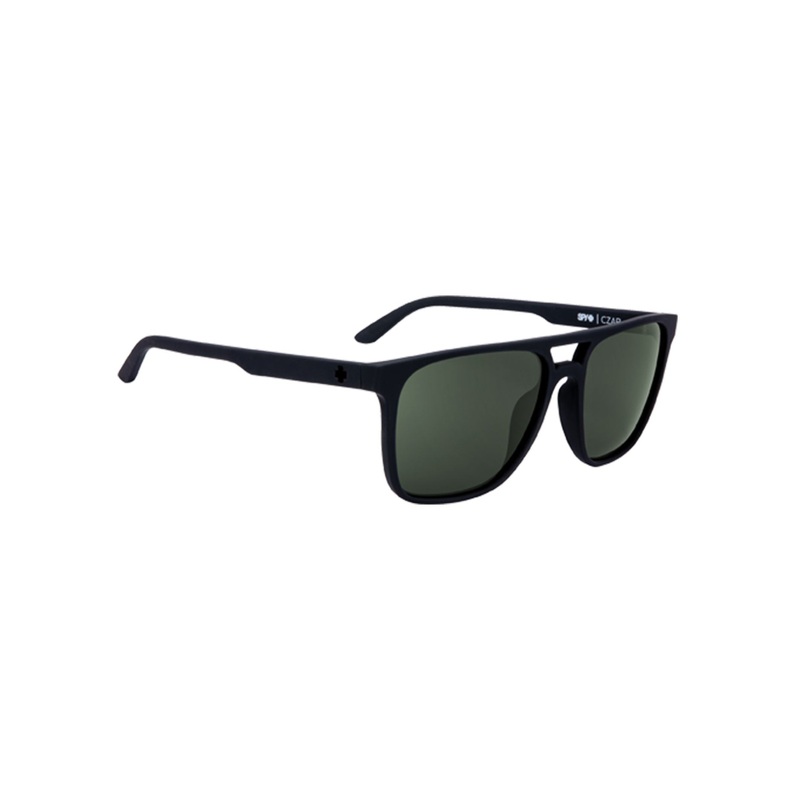Czar Soft Sunglasses|O/S|MAT BLK/HD GRY GRN POL