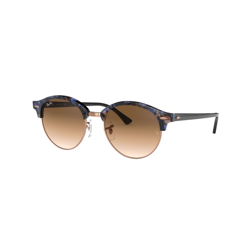 Clubround Sunglasses|51|SPOT BRN/BLU/CLR GRAD BRN