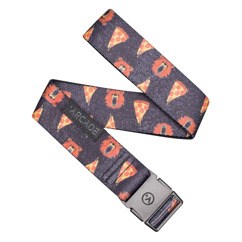 Ranger Web Belt (Kids)|O/S|BLACK/BEAR PIZZA|ROSE/MULTI FLORAL