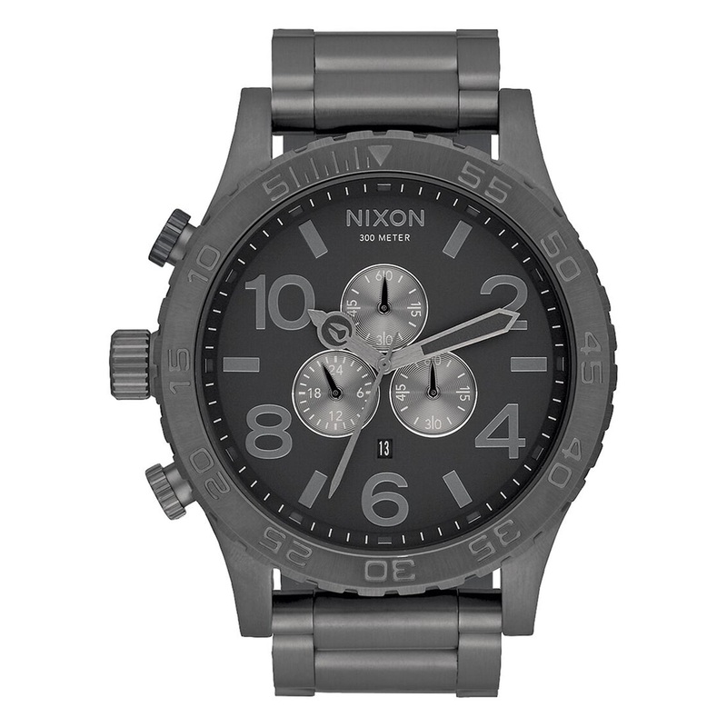 The 51-30 Chrono Watch|O/S|ALL GUNMETAL (632)