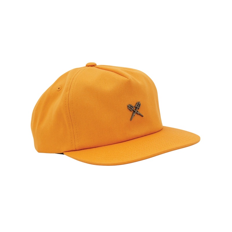 Warner Snapback Hat|O/S|GOLD (GLD)|BLACK (BLK)