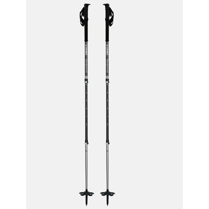 Talon PRO Poles|105-135CM|BLACK|SILVER