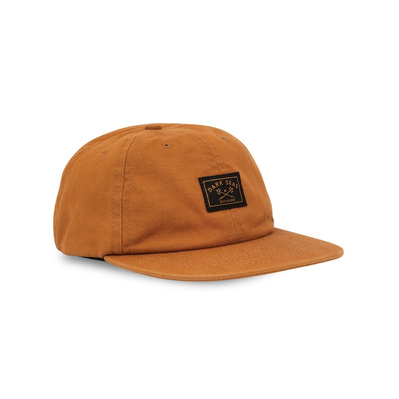 Saguaro Strapback Hat|O/S|GOLDEN BROWN (GLD)|BLACK (BLK)