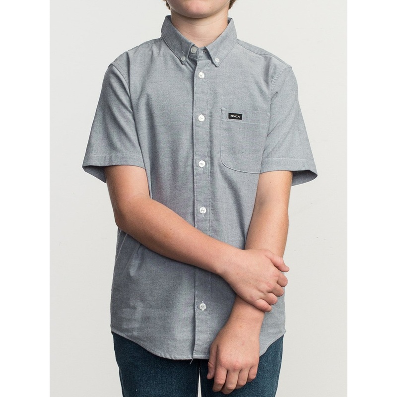 That’ll Do Stretch Short Sleeve Buttondown Shirt (Boys 7-14)