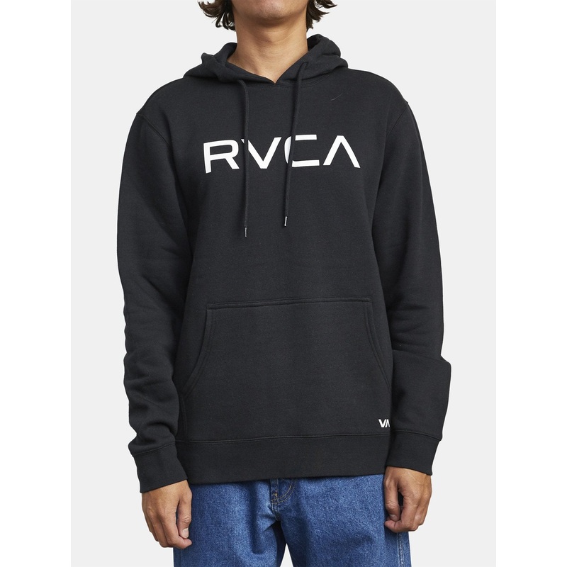 Big RVCA Hoodie|MED|LRG|XL|XXL|SM|BLACK (BLK)