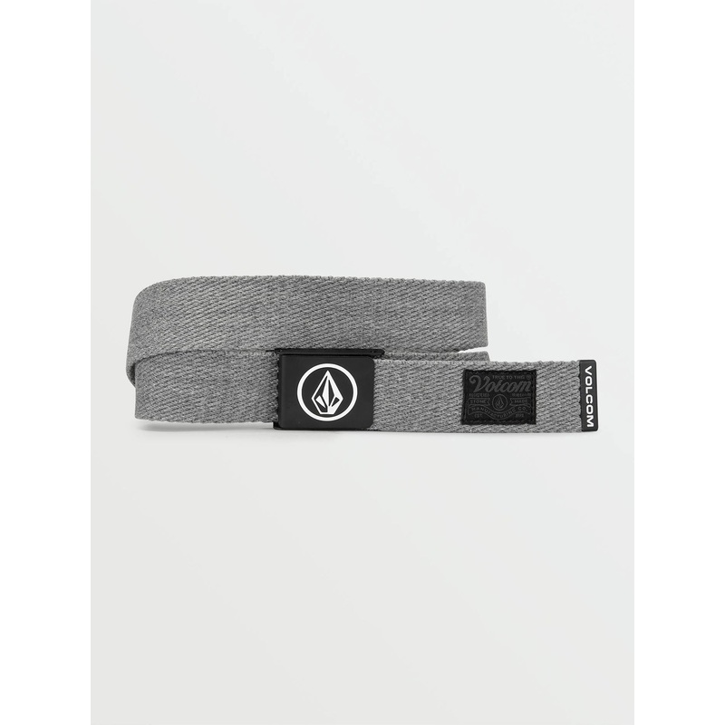Circle Web Belt|O/S|HEATHER GREY (HGR)|BLACK (BLK)