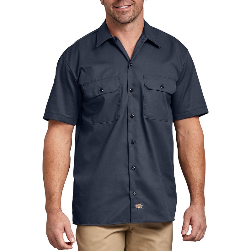 Twill Work Short Sleeve Buttondown Shirt