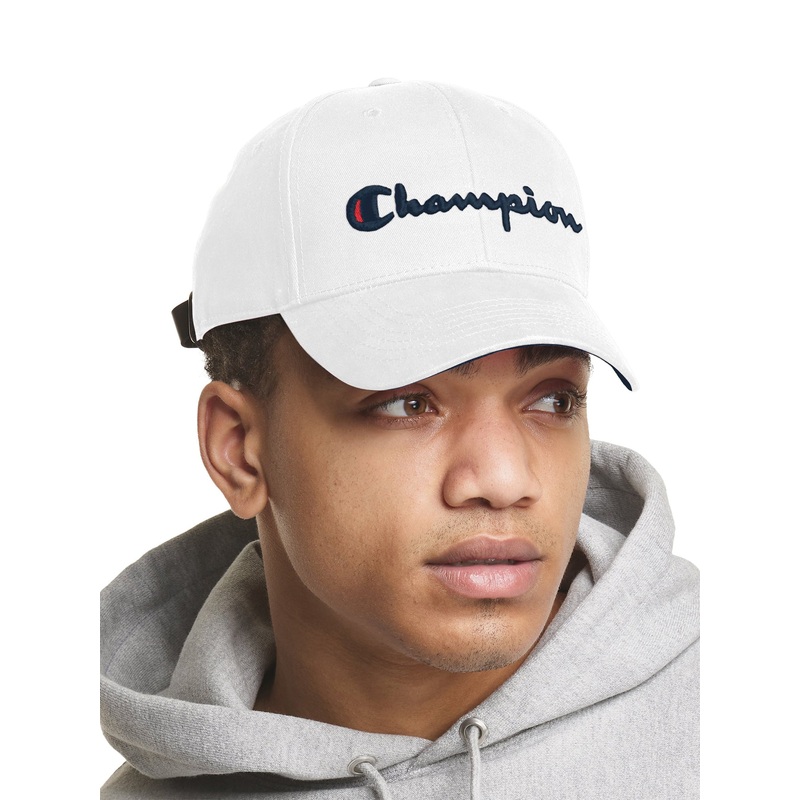 Classic Twill Emb Script Strapback Hat