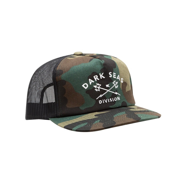 Tridents Trucker Hat|O/S|CAMO|BLACK|BLACK (BLK)|CAMO (CAM)|CAMO (CMO)