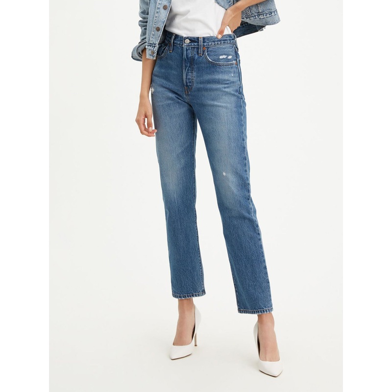 501 Straight Fit Jeans|24X32|25X32|26X32|27X32|28X32|29X32|30X32|ATHENS DARK (0346)