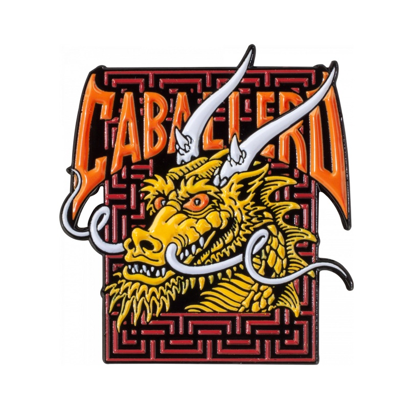 Cab Street Dragon Pin|O/S|RED