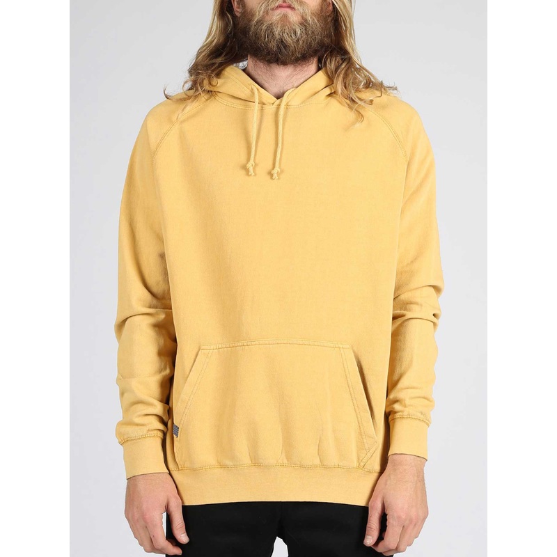 Vintage Wash Hoodie|SM|MED|LRG|XL|BLACK|MUSTARD