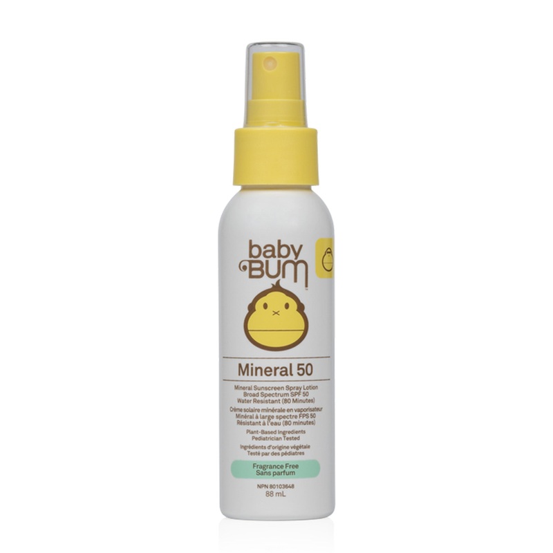 SPF 50 Mineral  Sunscreen Spray-Fragrance Free (Infants)