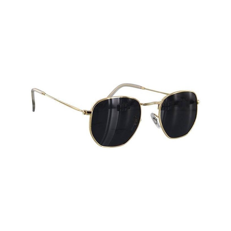 Turner Polarized Sunglasses|O/S|GOLD|GOLD/BLUE MIRROR|BLACK