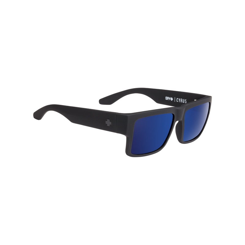 Cyrus Sunglasses|O/S|BLK/HD GRY POL/BLU SPEC M
