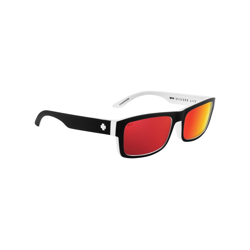 Discord Lite Sunglasses|O/S|WHTWALL/GRAY GRN/RED SPEC