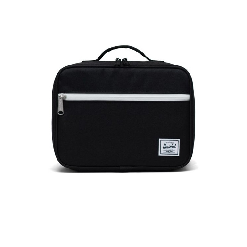 Pop Quiz Lunch Box (Kids)|O/S|BLACK (04517)|POLKA BLK WHT/RSE (04505)|WOOD CAMO MLT ZIP (01609)|ASH ROSE (04518)