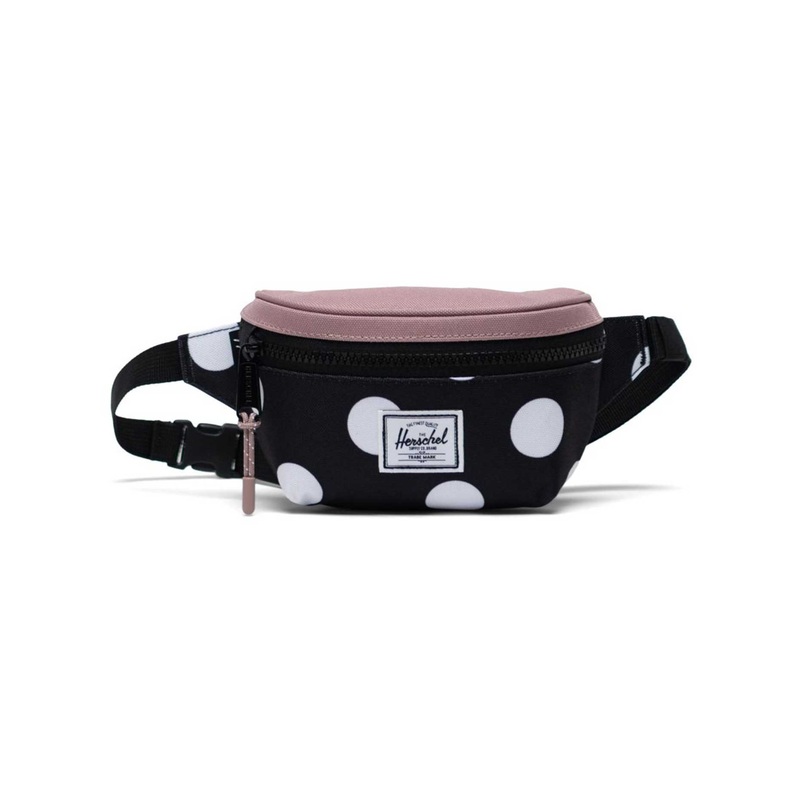 Twelve Hip Bag (Kids)|O/S|POLKA BLK WHT/RSE (04505)|BLACK (04517)|ASH ROSE (04518)
