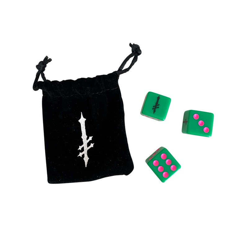 Roll The Dice 3pc Set|O/S|GREEN