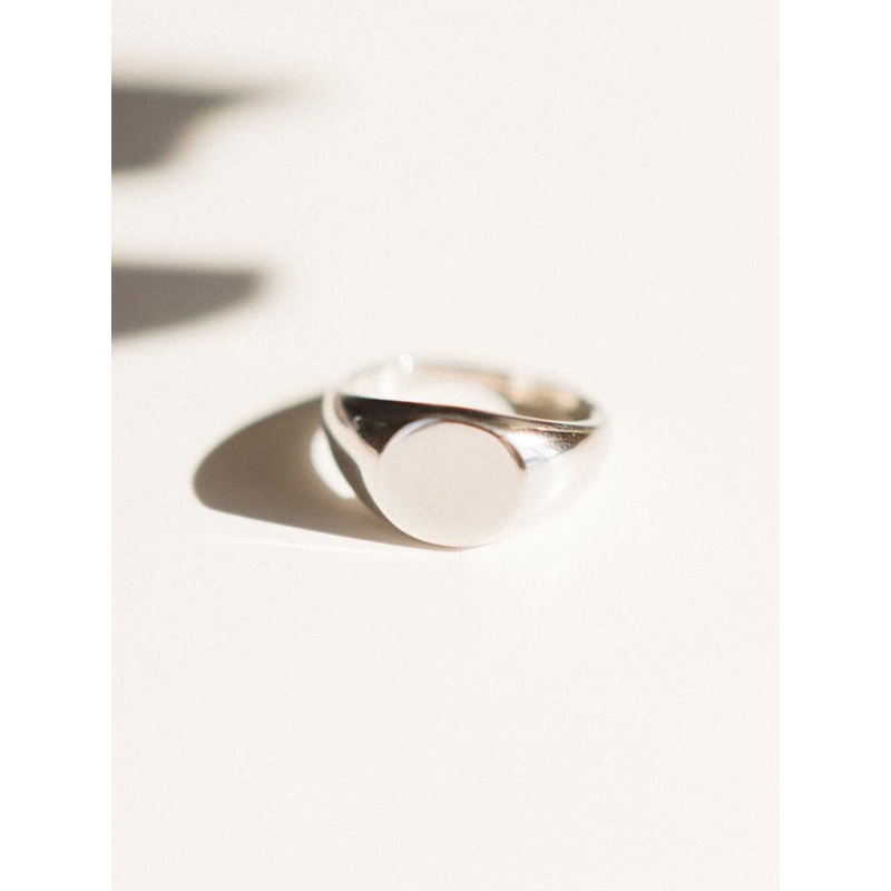 Signet Silver Ring|5|6|7|8|9|SILVER