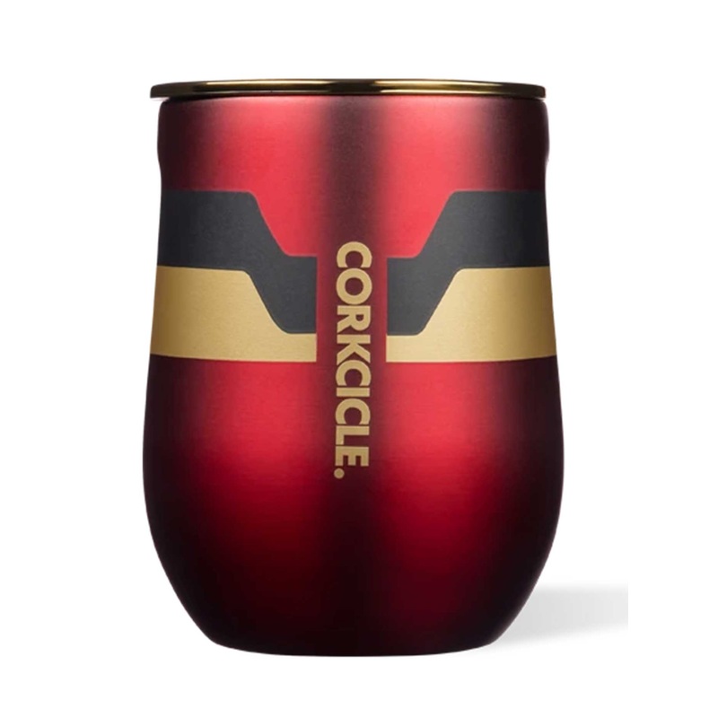 Corckcicle x Marvel 12oz Iron Man Stemless Cup