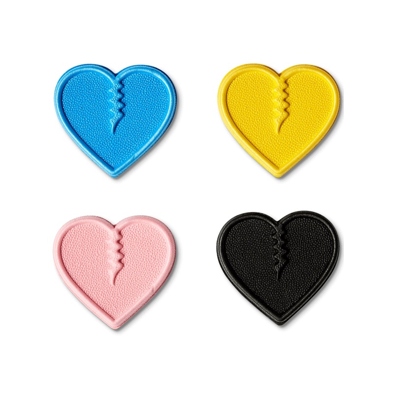 Mini Hearts Traction Pad|O/S|EMOJI|BLACK|RED|PINK|AQUA|POWDER BLUE (POB)|BUBBLEGUM SWIRL (BMS)