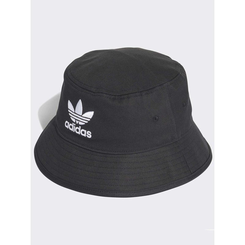 Trefoil Bucket Hat|O/S|BLACK/WHITE