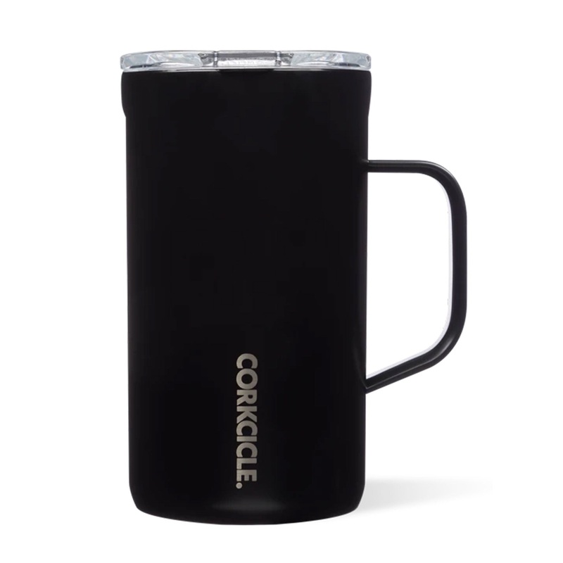 Classic 22oz Matte Black Coffee Mug