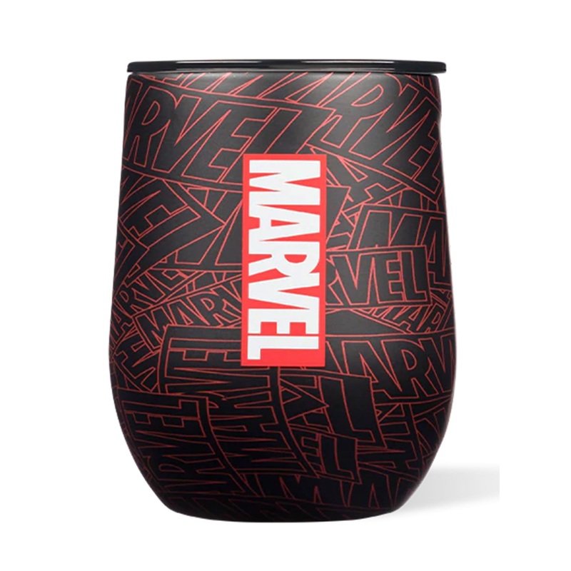 Corckcicle x Marvel 12oz Logo Marvel Stemless Cup