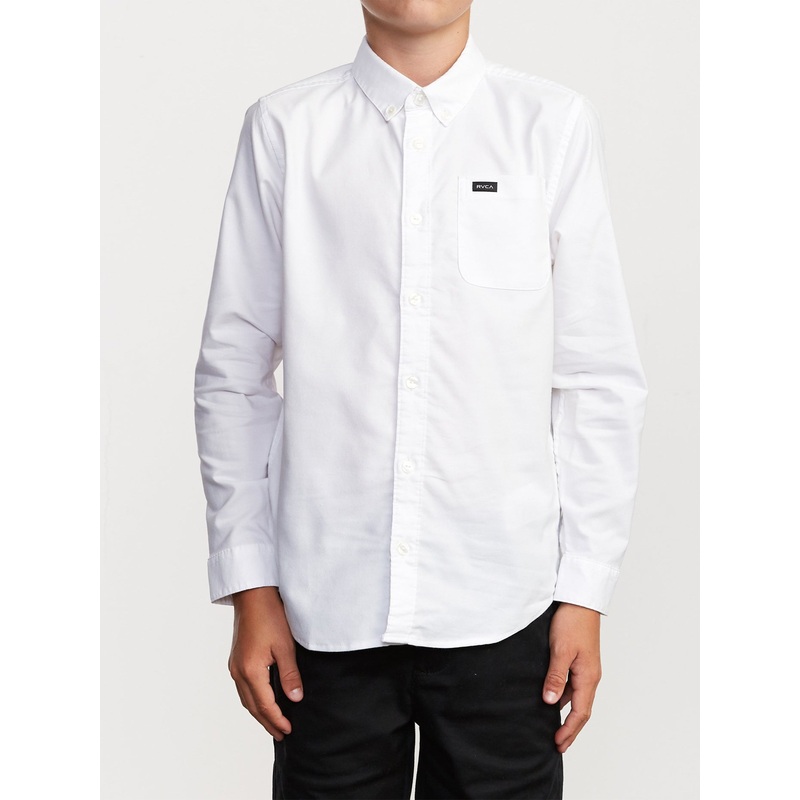 That’ll Do Stretch Long Sleeve Buttondown Shirt (Boys 7-14)