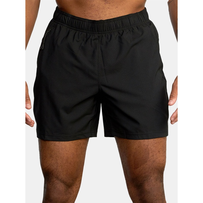 Yogger Jogger Lined Shorts|MED|LRG|BLACK (BLK)