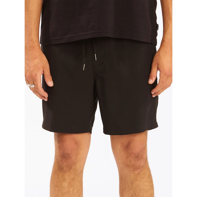 Surftrek Elastic Waist Shorts|SM|MED|LRG|XL|BLACK (BLK)