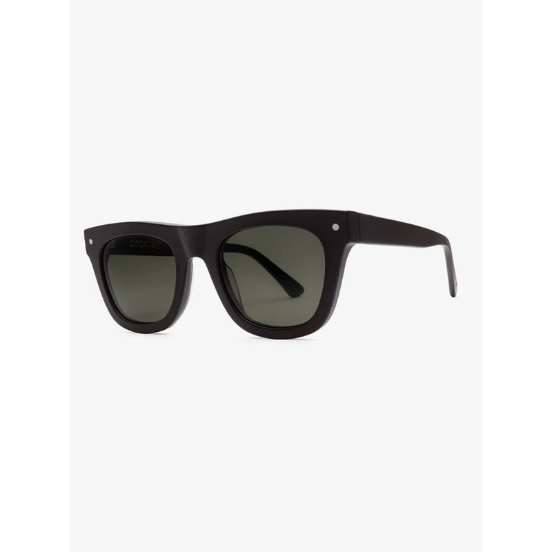 Cocktail Polarized Sunglasses|O/S|MATTE BLACK/GREY POL