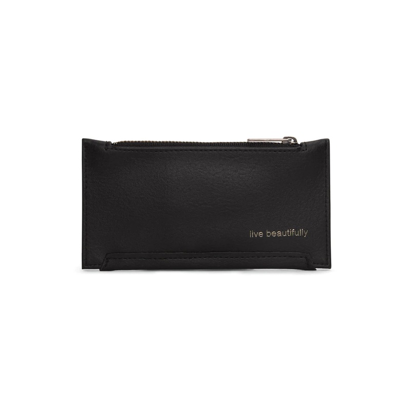 Jess Slim Vegan Wallet|O/S|BLACK