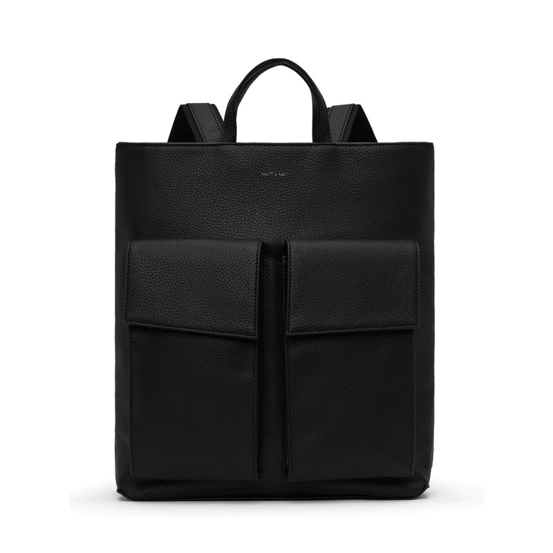 Myron Vegan Backpack|O/S|BLACK