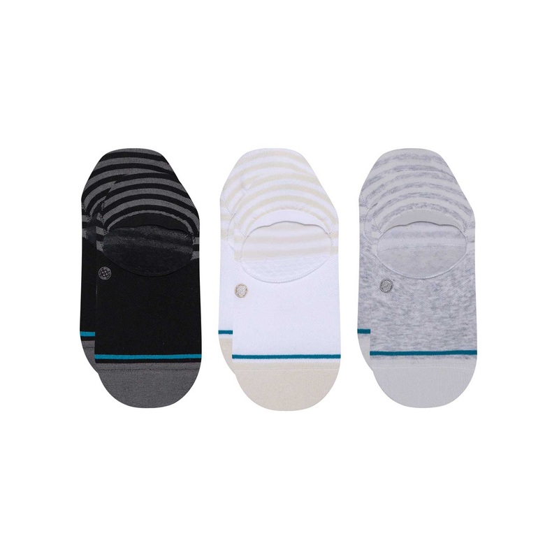 Sensible Two 3 Pack Socks|SM|MED|LRG|MULTI (MUL)|WHITE (WHT)|BLACK (BLK)|HEATHER GREY (HGR)