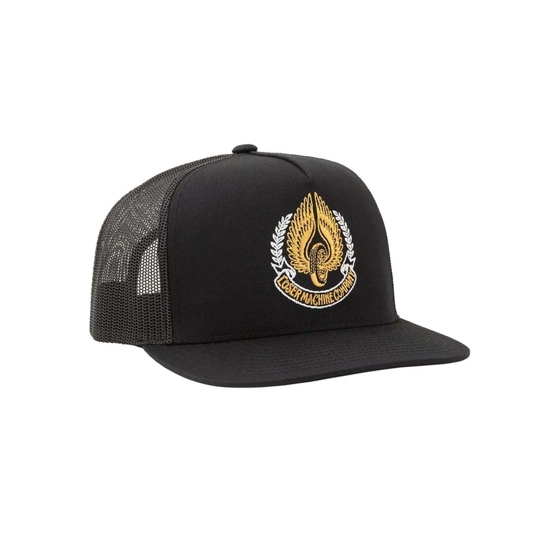 Wing And Whell Trucker Hat|O/S|BLACK (BLK)