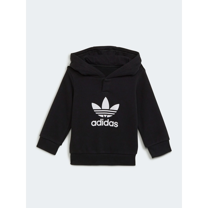 Adicolor Hoodie (Infants)|3M|9M|BLACK/WHITE