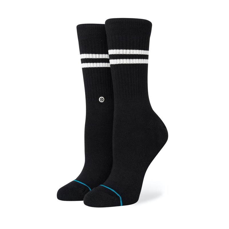 The Vitality Crew Socks|SM|MED|LRG|BLACK (BLK)