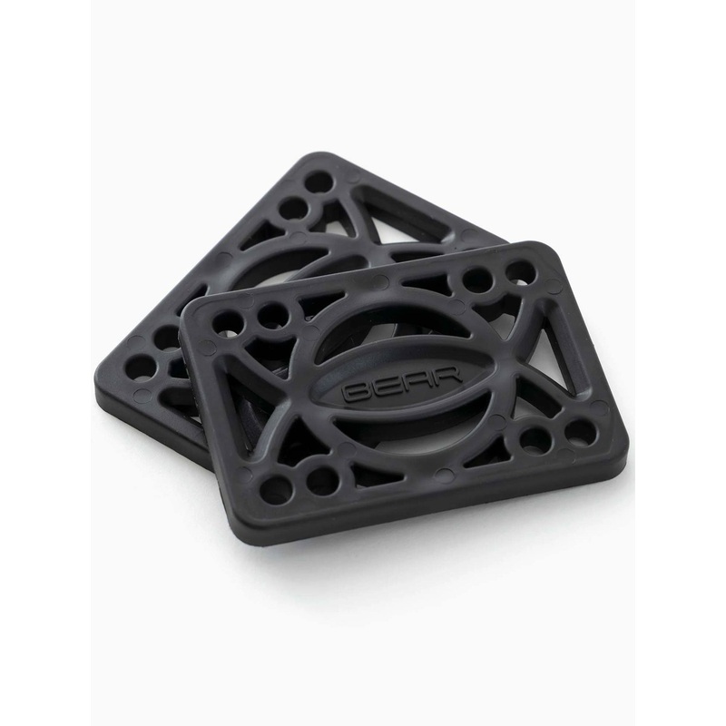 Hard Flat Riser Pads|1/4|1/2|BLACK|ASSORTI