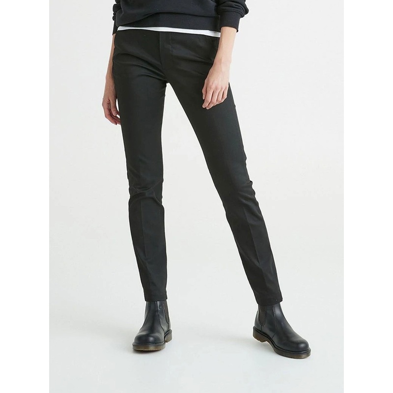 Smart Stretch Trouser Pants|24|25|26|27|28|BLACK