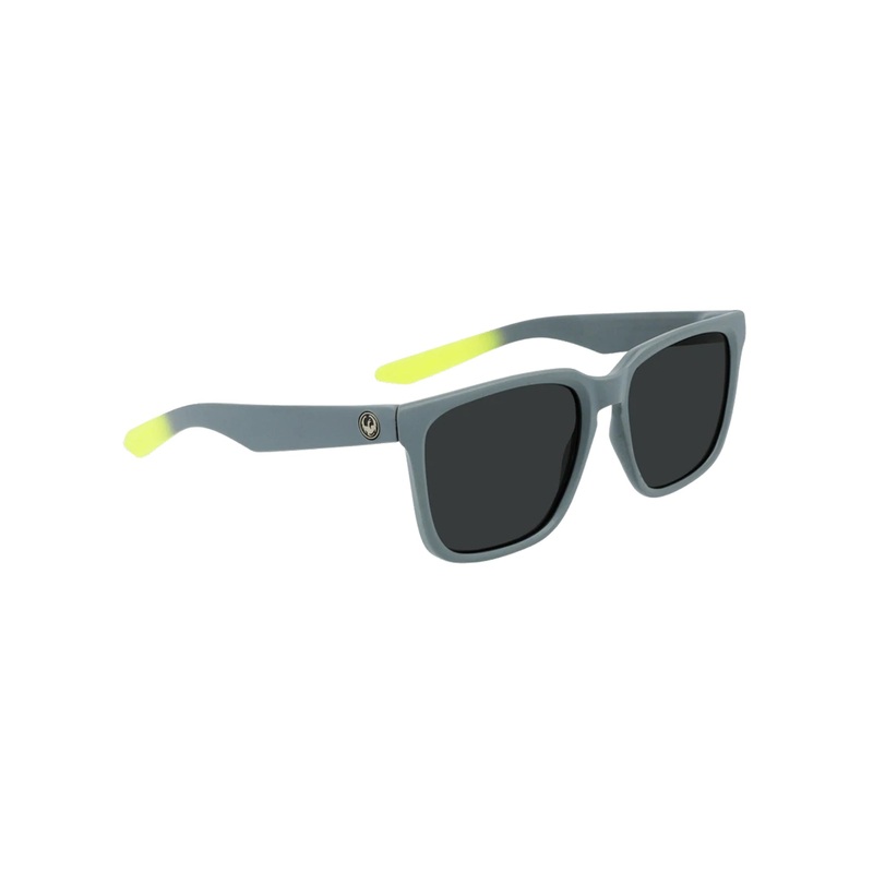 Baile XL LL Matte Charcoal Lime Sunglasses