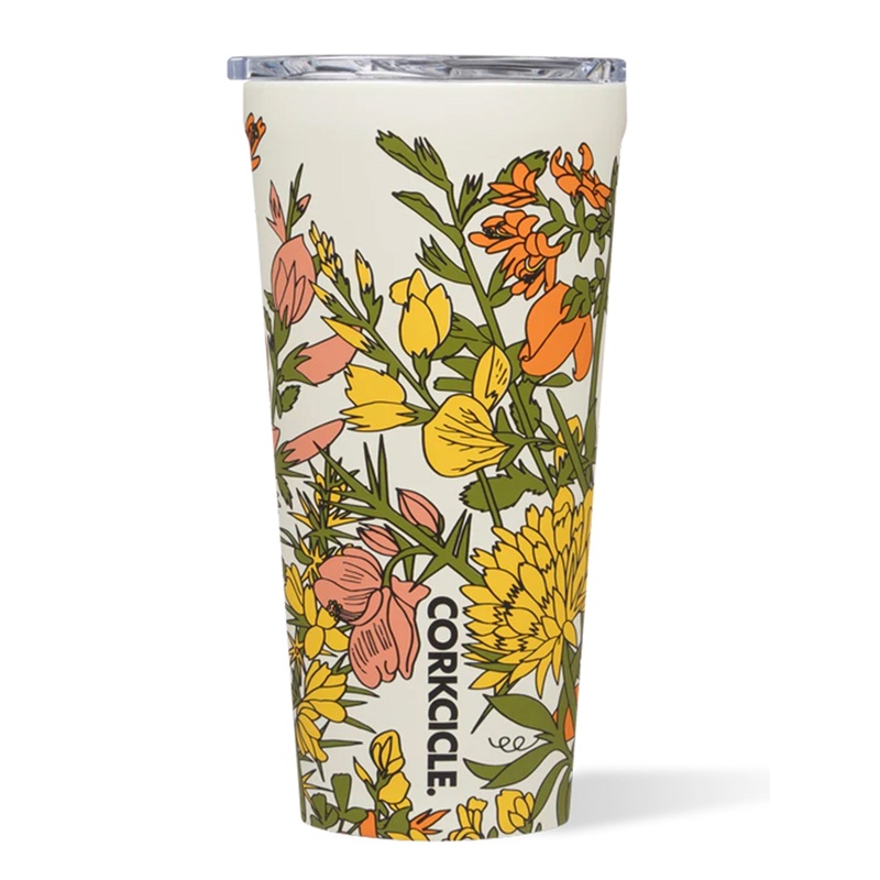 Wildflower 16oz Cream Tumbler|16OZ|WILDFLOWER CREAM