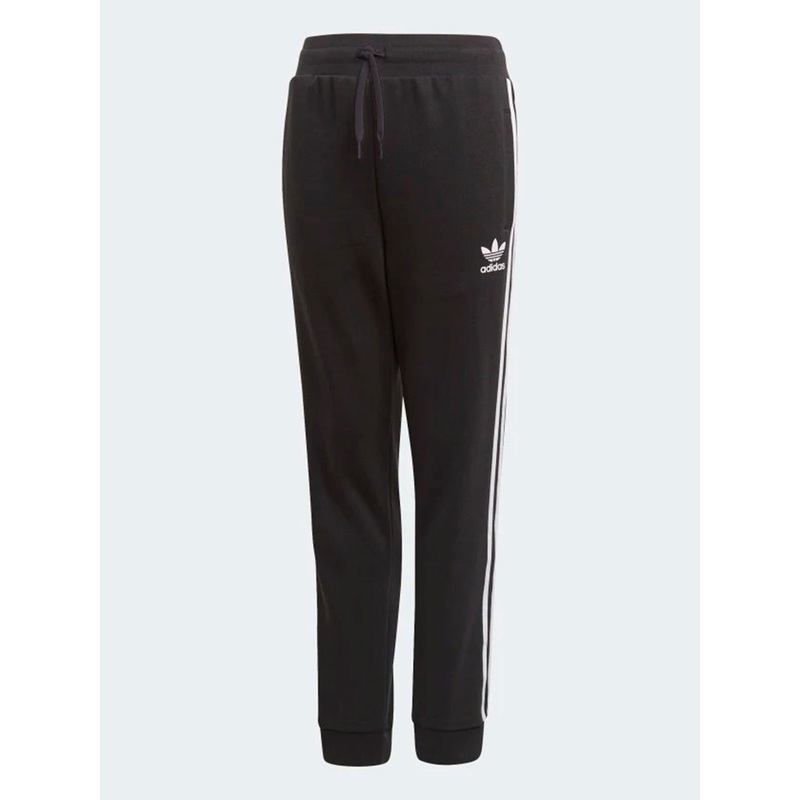 3 Stripes Trefoil Pants|XS|SM|MED|LRG|XL|BLACK/WHITE